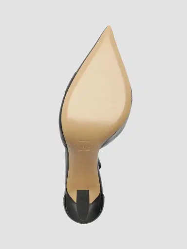 Alexandre Birman Women's Clarita 85MM Grommet-Trimmed Leather Pumps - Black - Size 11 | Thumbnail 8
