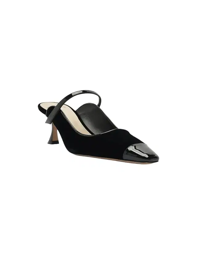 Alexandre Birman Women's Tita Wave 60MM Suede Mules - Black
