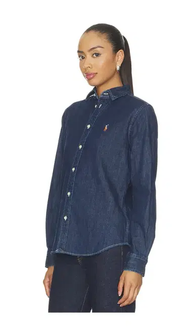 Polo Ralph Lauren Denim Collared Sport Shirt | Thumbnail 2