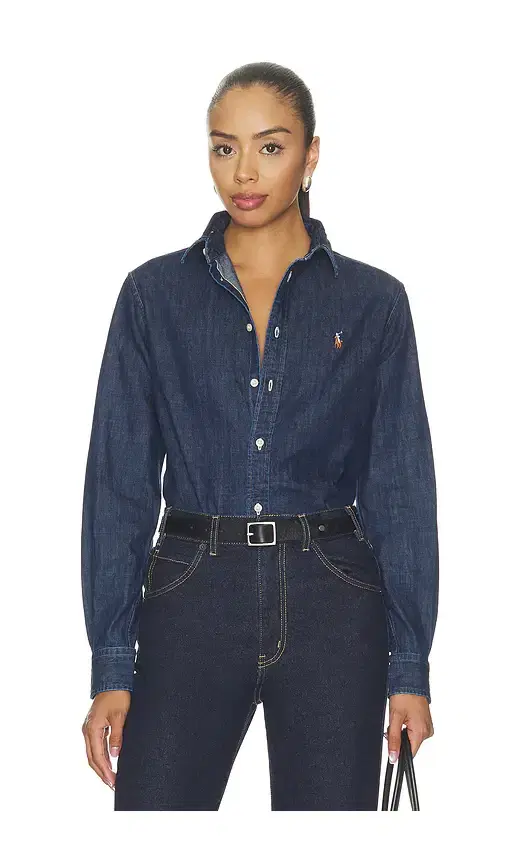 Polo Ralph Lauren Denim Collared Sport Shirt
