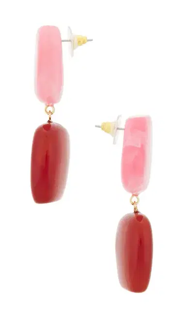 8 Other Reasons Color Blocked Shaped Drop Earrings | Thumbnail 2