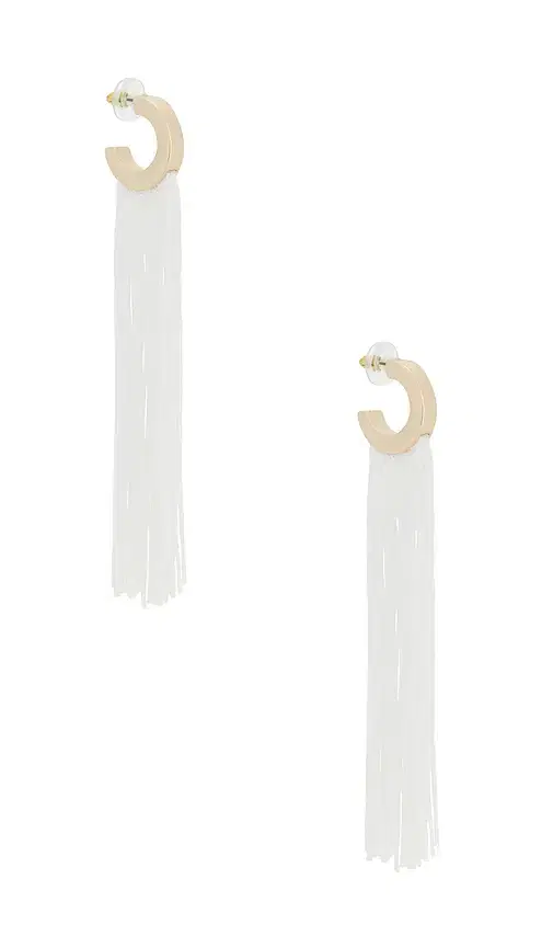 8 Other Reasons Long Flowing Tassels Hoop Earrings
