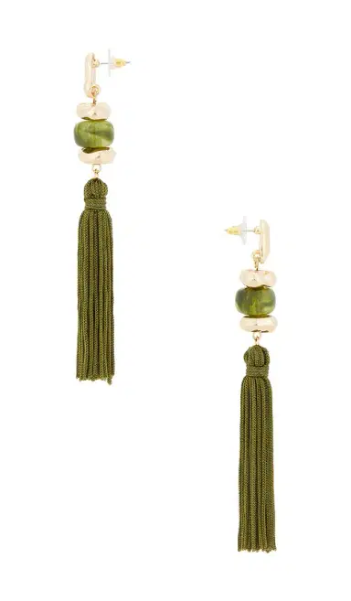 8 Other Reasons Bead Details Tassel Earrings | Thumbnail 2