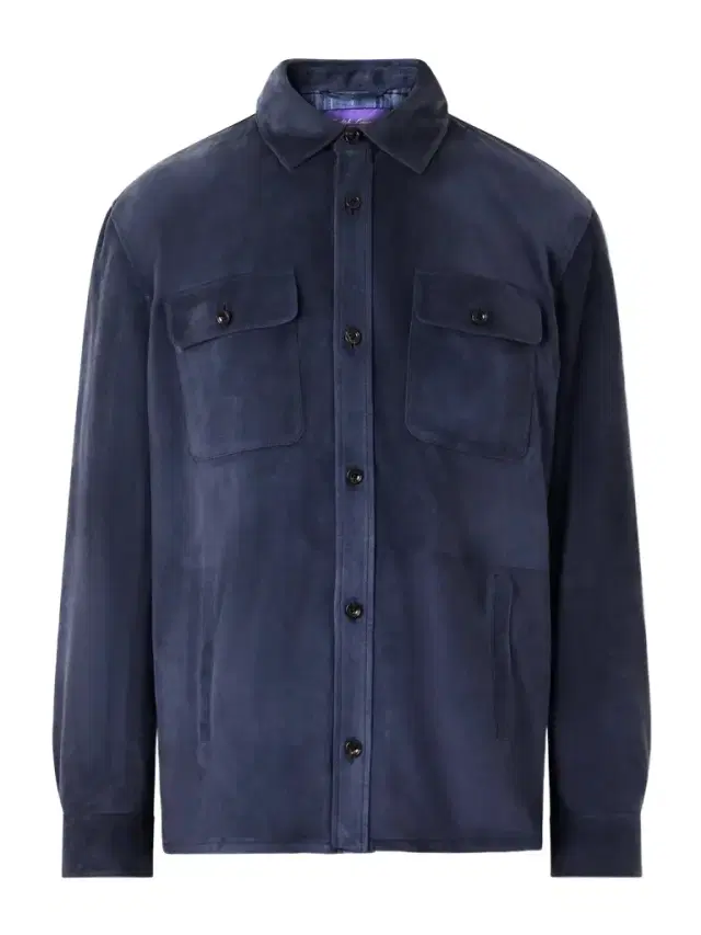 Ralph Lauren Purple Label Calloway Suede Jacket - Men