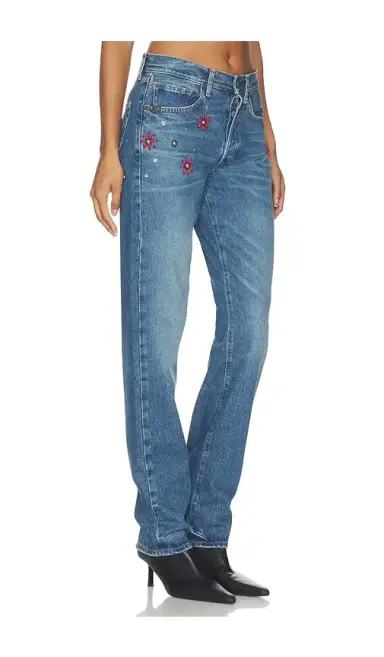 Polo Ralph Lauren Rigid Denim Standard Straight Jeans | Thumbnail 2