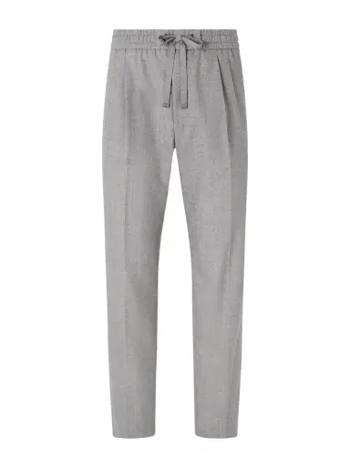 Dolce & Gabbana Sartoriale Straight-Leg Pleated Wool Trousers - Men | Thumbnail 1