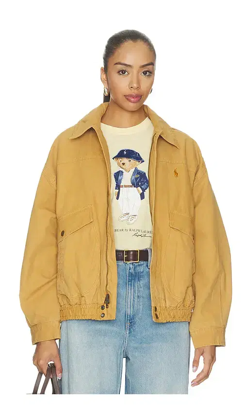 Polo Ralph Lauren Cotton Canvas Bomber Jacket