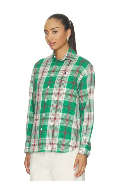 Polo Ralph Lauren Twill Long Sleeve Collared Sport Shirt | Thumbnail 2