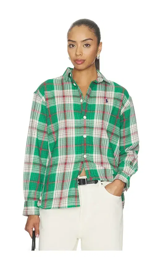 Polo Ralph Lauren Twill Long Sleeve Collared Sport Shirt