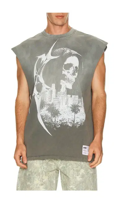 Memory Lane Night Watcher Sleeveless Tee | Thumbnail 1
