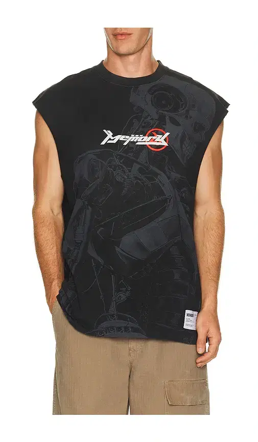 Memory Lane Techno Robot Sleeveless Tee