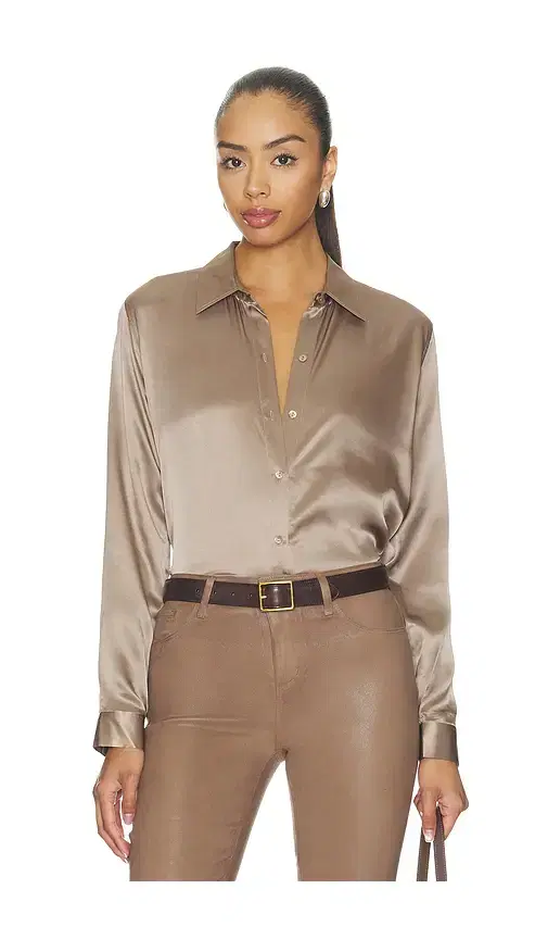 L'AGENCE Tyler Long Sleeve Blouse