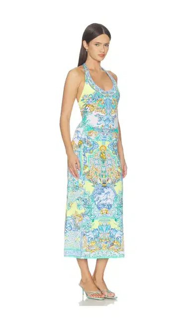 Camilla Jersey Halter Dress | Thumbnail 2