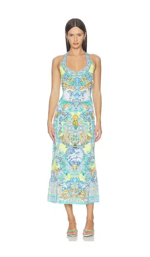 Camilla Jersey Halter Dress