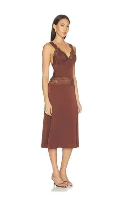 MORE TO COME Georgianna Lace Midi Dress | Thumbnail 2