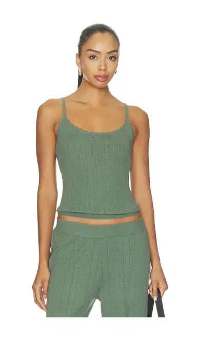 Eberjey Pointelle Scoop Neck Cami Top | Thumbnail 1