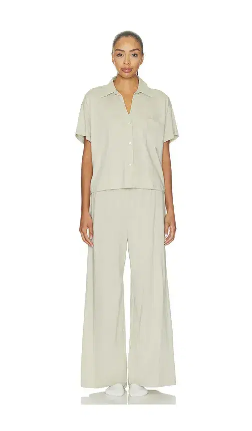 eberjey Pima Pant Pajama Set