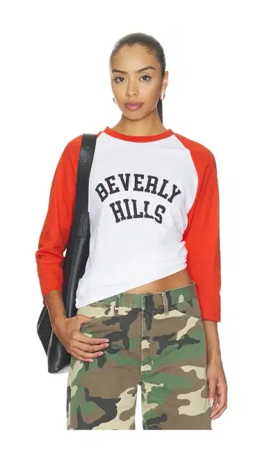 DEPARTURE Beverly Hills Baseball Tee | Thumbnail 1
