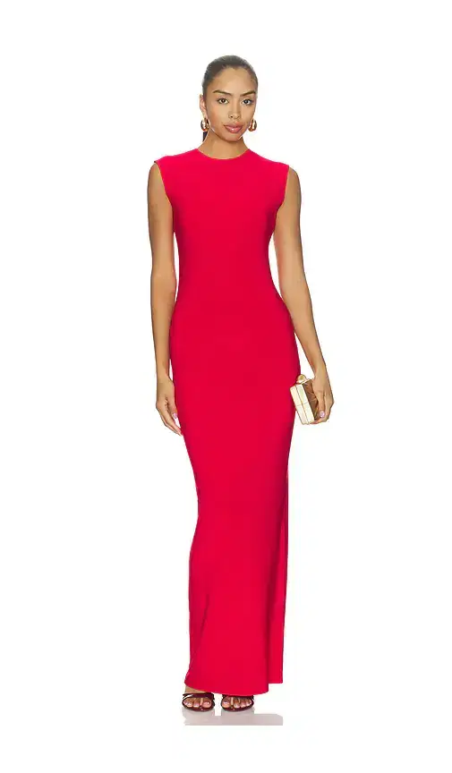 Norma Kamali Sleeveless Long Dress