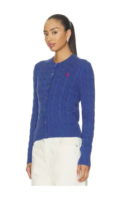 Polo Ralph Lauren Cotton Long Sleeve Cardigan | Thumbnail 2
