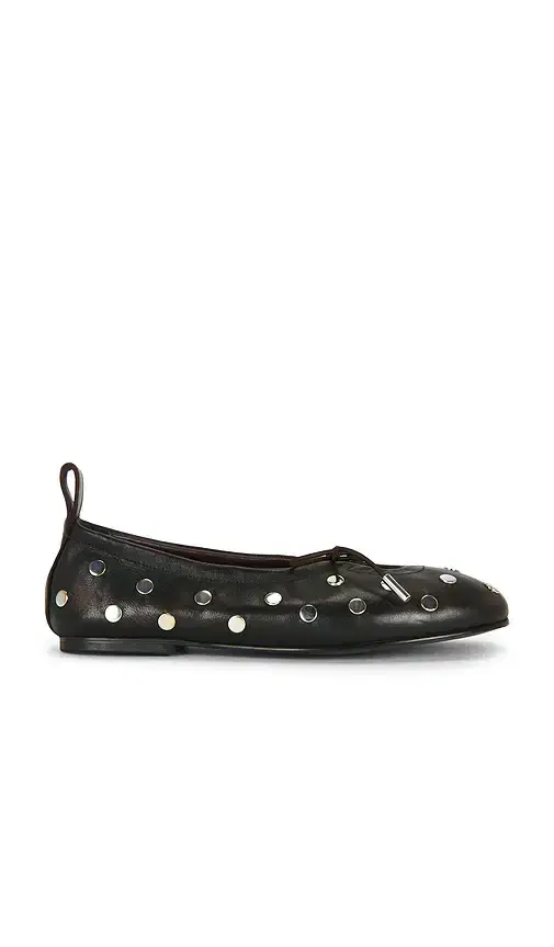 ALOHAS Rosalind All Studs Leather Ballet Flat