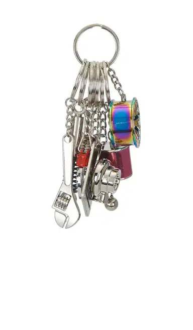Anti Social Social Club Car Part Keychain | Thumbnail 2