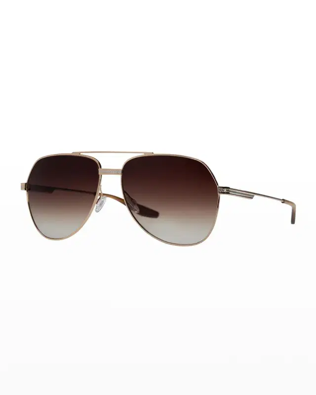 BARTON PERREIRA Men's Avtak 007 Aviator Sunglasses