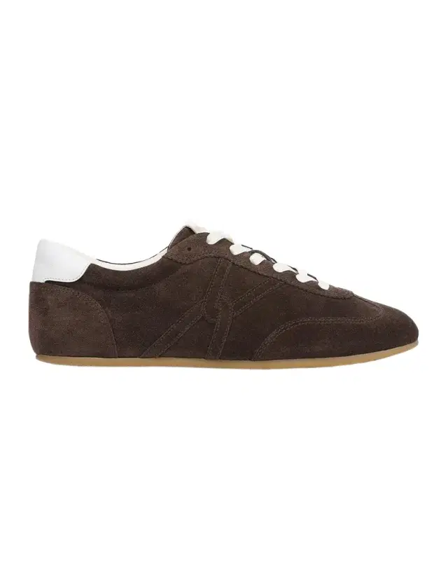 Veronica Beard Riviera Suede Bicolor Retro Sneakers
