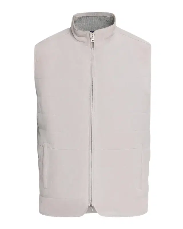 Peter Millar Men's Featherweight-Lined Suede Vest