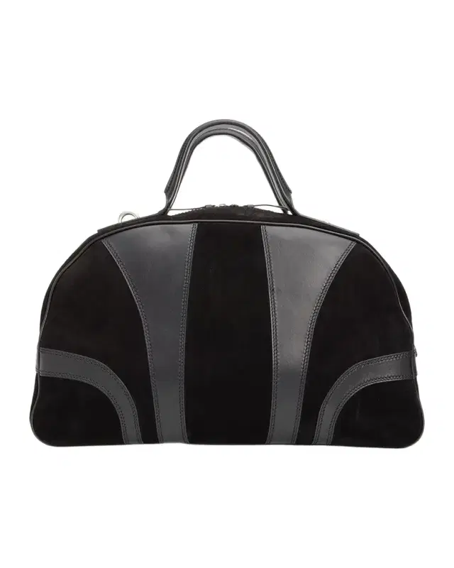 Dries Van Noten Men's Suede and Leather Duffel Crossbody Bag
