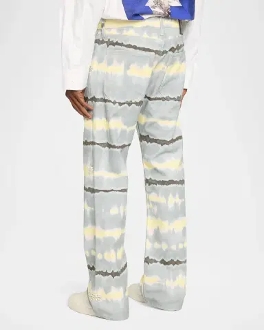 Off-White Men's Tie-Dye Straight Leg Jeans | Thumbnail 3 Off-White Men's Tie-Dye Straight Leg Jeans | Thumbnail 3