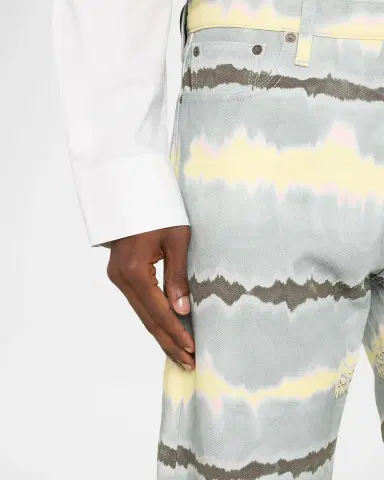 Off-White Men's Tie-Dye Straight Leg Jeans | Thumbnail 5 Off-White Men's Tie-Dye Straight Leg Jeans | Thumbnail 5