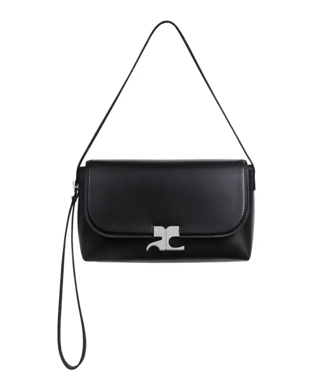 Courreges Icotype Leather Shoulder Bag