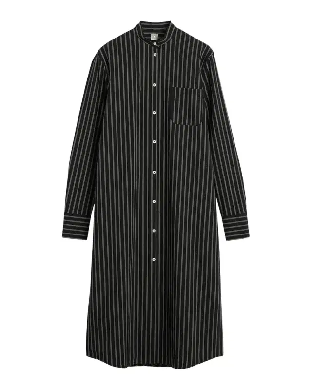 Toteme Garderob Striped Summer Tunic Shirt
