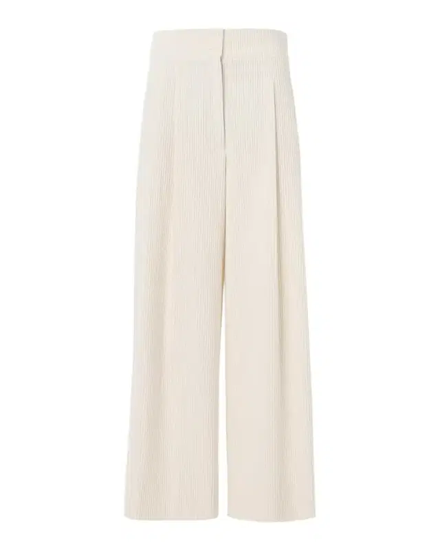 Akris punto Federica Cotton Corduroy Crop Pants