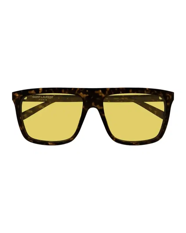 Saint Laurent SL 904 Acetate Semi-Shield Sunglasses