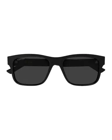 Gucci Men's Gg2085S Vertical Web Square Injection Sunglasses | Thumbnail 1