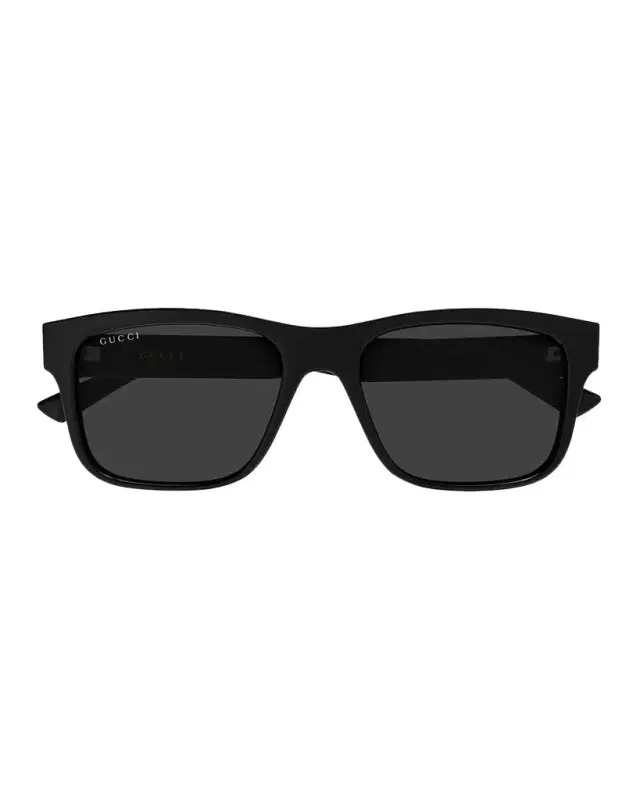 Men's Gg2085S Vertical Web Square Injection Sunglasses
