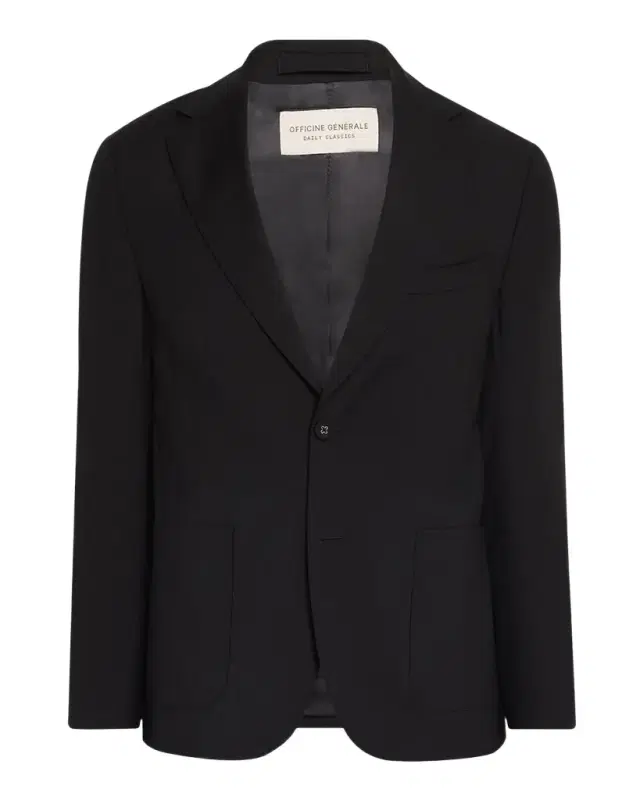 OFFICINE GÉNÉRALE Men's Arthus Wool Single-Breasted Sport Coat