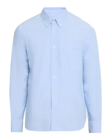 OFFICINE GÉNÉRALE Men's Cotton Oxford Button-Down Shirt | Thumbnail 1 OFFICINE GÉNÉRALE Men's Cotton Oxford Button-Down Shirt | Thumbnail 1