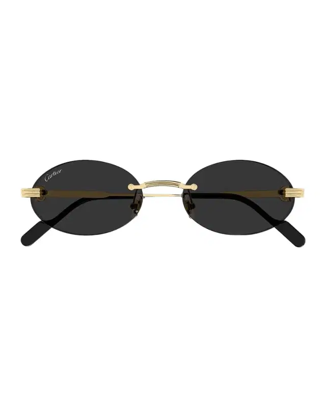 Cartier 53MM Oval Sunglasses
