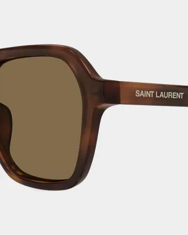 Saint Laurent Men's Acetate Navigator Sunglasses | Thumbnail 3