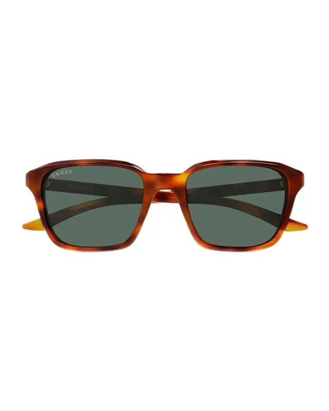 Gucci Men's GG2078S Flag Square Recycled Acetate Sunglasses