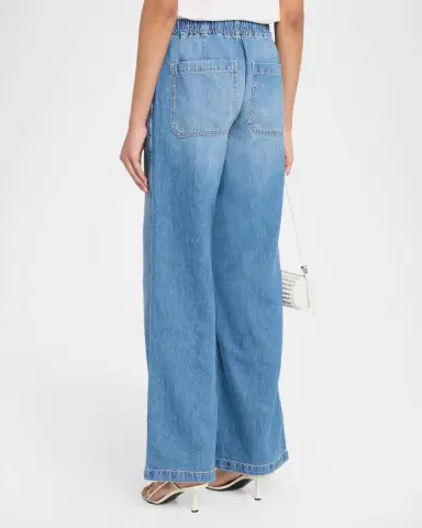 AG Jeans Low-Rise Drawstring Jeans | Thumbnail 3