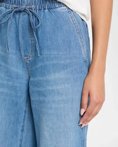 AG Jeans Low-Rise Drawstring Jeans | Thumbnail 5