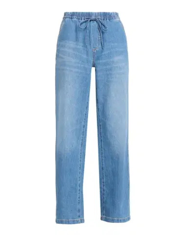 AG Jeans Low-Rise Drawstring Jeans | Thumbnail 1