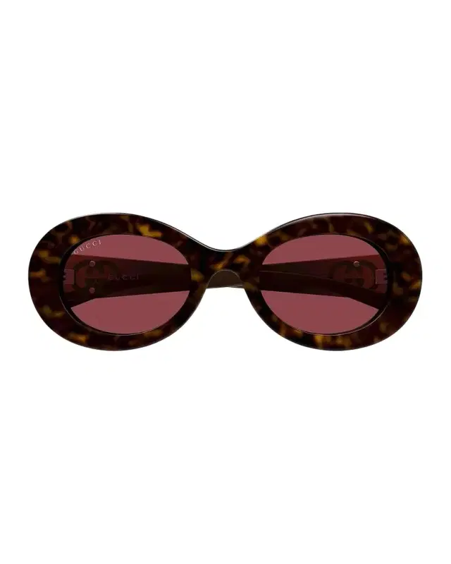 Gucci Montecarlo 51MM Oval Sunglasses