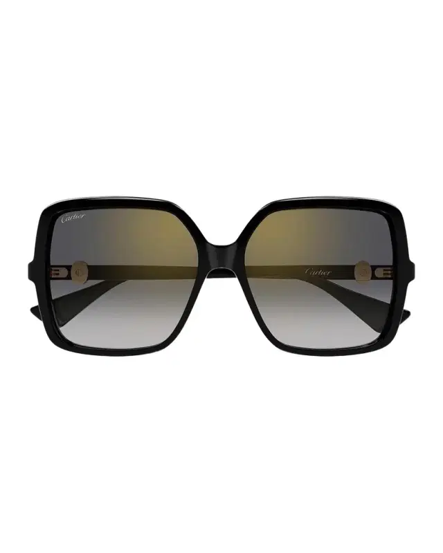 Cartier 58MM Butterfly Sunglasses