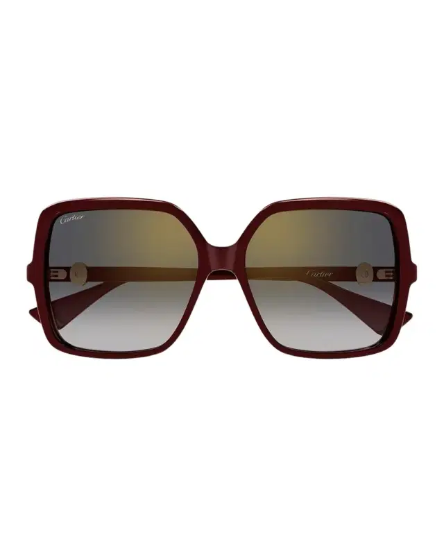 Cartier 58MM Square Sunglasses