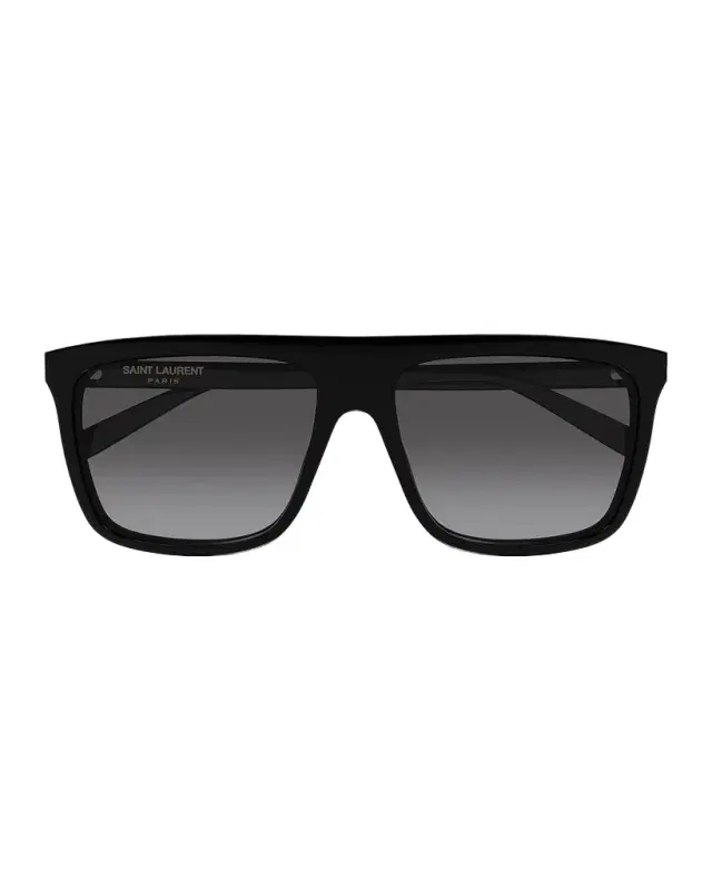 Men's Rectangular Acetate Sunglasses